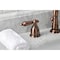 Kingston Brass KB197ALAC 8" Widespread Bathroom Faucet, Antique Copper KB197ALAC - alternate 5
